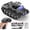 RC Military Armored Car-GREY, variant on Tracked RC Car Off Road Vehicle, RC Military Tank Armored Car, 4WD All Terrain Remote Control Tank Toy with 2.4GHz Proportional Control, LED Lights, Dual Battery, High Speed RC Truck for Kids