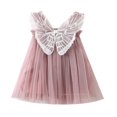 thumbnail image 1 of PENGXIANG Princesse Robe Sans Manches Papillon Forme Maille Robepetites Filles, 1 of 6