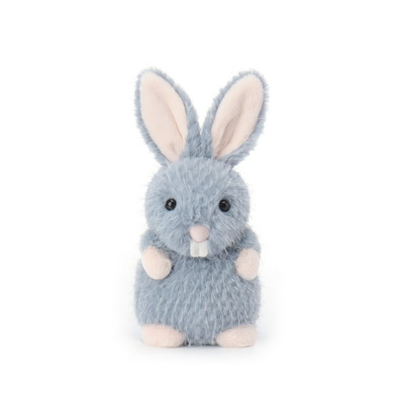 Apricot Lamb Blue Thoughtful Bunny Plush Toy for Kids 6 Inches
