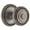 Antique Pewter, variant on Grandeur Solsol_Sd_Na Soleil Solid Brass Single Dummy Door Knob - Grey