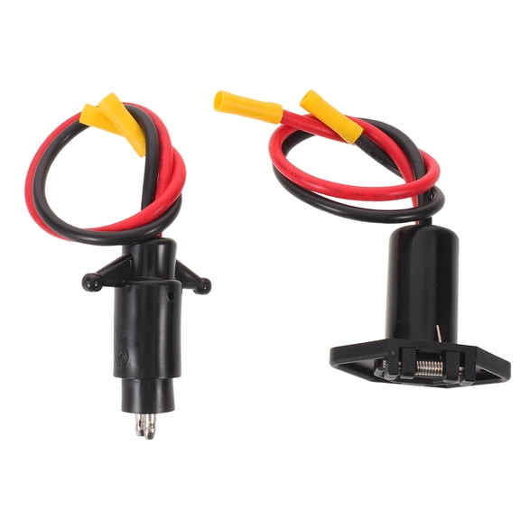 RENACLIPY Trolling Motor Wiring Plug, Durable Plastic, Marine Grade, Locking, Quick Connect, 1Set
