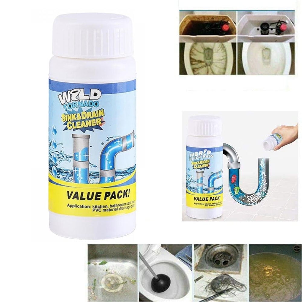 Pipe Free Bio Drain Cleaner easygoing Drain King Drain Free Cleaner Spiral 