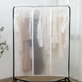 Travel Closet Garment Cover Protector Translucent Waterproof Hanging
