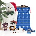 thumbnail image 5 of Christmas Sack – 28" X 20" Canvas Gift Bag with Drawstring, Full Print Polyester Santa Sack, Durable Reusable Xmas Gift Bag for Holiday, Party & Storage, 5 of 5