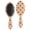 Happy Thanksgiving Day, variant on Pumpkin Pattern Hair Brush,Girls Detangling Hair Brush,Glide Through Tangles with Ease for Wet & Dry Hair