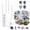white, variant on WiFi Extender Booster,WiFi Extenders Signal Booster for Home Cover Up to 15000 sq. ft & 105 Devices, WiFi Extender, 1900Mbps WiFi Amplifier, WiFi Range Extender, WiFi Booster, Internet Booster