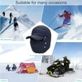 thumbnail image 5 of Autumn Winter Winter Winter Windproof Hat Cycling Warm With Wool Thickened Windproof Cotton Hat, 5 of 6