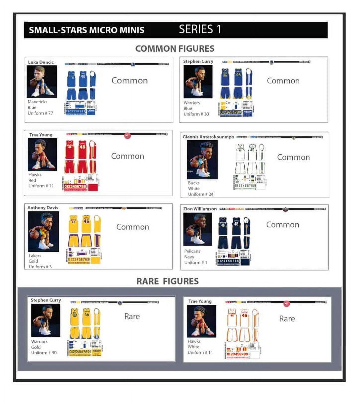 2022 Excite NBA smALL-STARS MicroMini Collectable Figures Blind Box