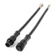 thumbnail image 1 of 8 Pin M/F Plug Waterproof Connector Cable Black, 1 of 3