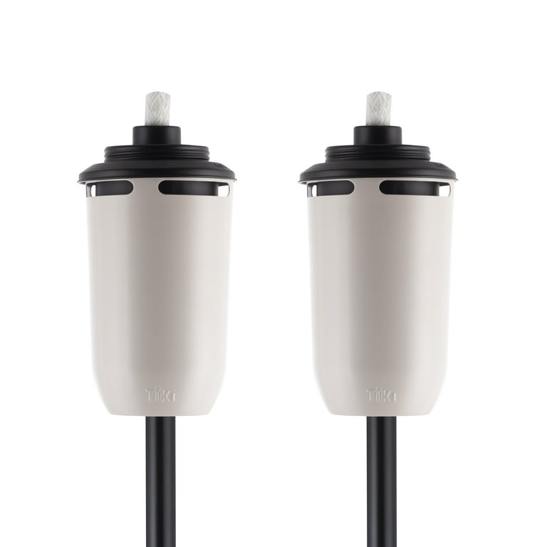 Tiki Tiki様　2点 TIKI Brand Honey White Torch 2-Pack, 65 inch, Durable Metal
