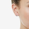 thumbnail image 4 of 1/4 CTW Real Diamond Stud Earrings set in 925 Sterling Silver, 4 of 5
