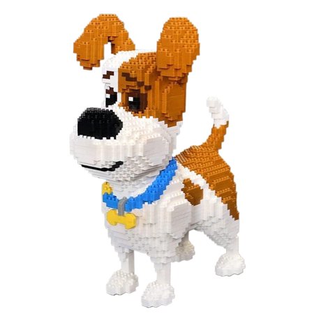 CUTEHELPER Building Block Dogs Micro Mini Block Animal Dog Building Animal Set DIY 3D Block Toy Building Blocks for Kids Or Adult 2100 Pieces