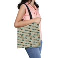 thumbnail image 1 of ABPHQTO Diseño de patrón de flechas étnicas Bolsa de lona Bolsa reutilizable Bolsas de compras Bolsa de asas 36x41 cm, 1 of 2