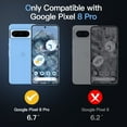 thumbnail image 2 of JETech Case for Google Pixel 8 Pro 6.7-Inch 2023, Heavy Duty Dual-Layer Protection, Rugged Tough Shockproof Phone Cover with Matte Design (Bay), 2 of 6