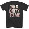 thumbnail image 3 of Poison Dirty To Me Pink Logo Group Photo Squares American Classics Adult T-Shirt, 3 of 3