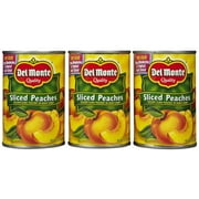 12 PACKS: Del Monte Sliced Peaches 15.25 oz