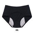thumbnail image 3 of Minnieouse Calzoncillos de diseño Simple para mujer, ropa interior reutilizable de Color sólido para viaje de negocios para niñas, bragas Ropa interior Negro 4XL, 3 of 6