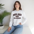 thumbnail image 7 of Boulder Colorado CO Moving Trip Vacation Sweatshirt, Gifts, Crewneck, 7 of 7