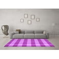 thumbnail image 3 of Ahgly Company Indoor Rectangle Abstract Purple Contemporary Area Rugs, 8' x 12', 3 of 4