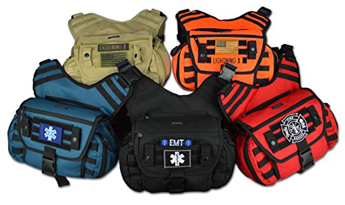 Lightning X Medic EMS/EMT Messenger Hiking Shoulder Sling Pack Gear Bag