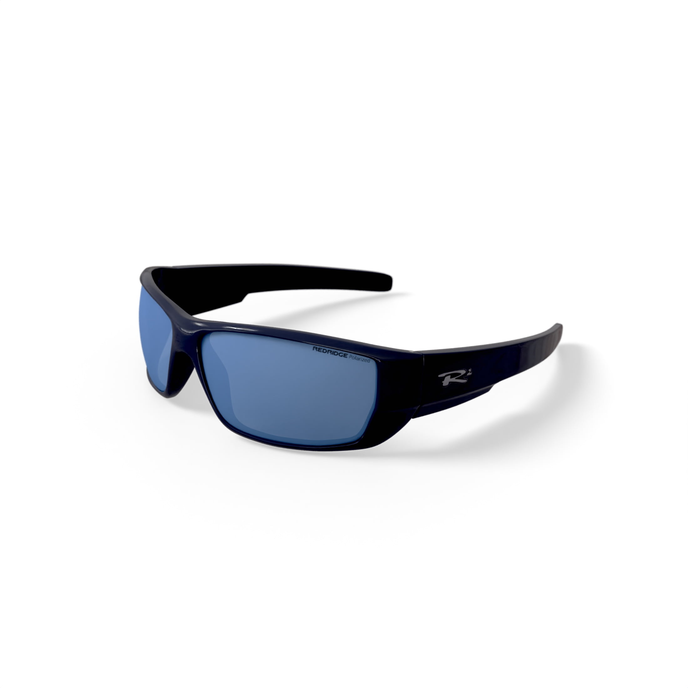 Red Ridge Sport Polarized Sunglasses, Roover, Black, with Case
