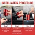 thumbnail image 3 of Difusor de Aromas para Auto Featwell, Tres Modos Ajustables Inteligentes, Difusor Recargable para Coche, Color Rojo, 3 of 8