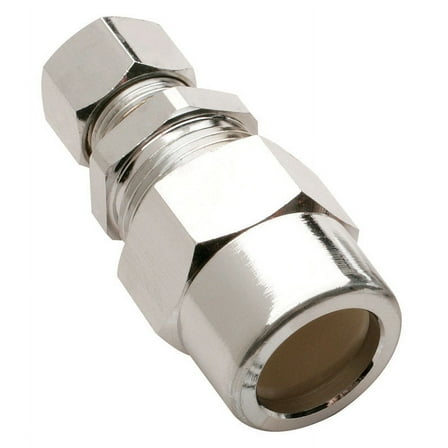 Plumb Pak PP32-10BRLF Straight Transition Fitting 1/2" x 3/8"