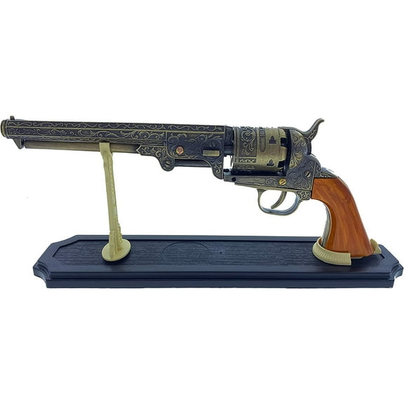 13" Decorative Antique with Display Stand – Classic Old West Collectible for Home or Office Décor