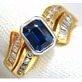 thumbnail image 6 of 2.44ct NATURAL BLUE SAPPHIRE DIAMONDS RING 14KT ROYAL BLUE TRADITIONAL, 6 of 7