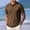 Brown-B, variant on FRSASU Stretchy Golf Dress Shirts for Men Button Down Short Sleeve T-Shirts Fitted Collared Tees Business Casual Tops White-B