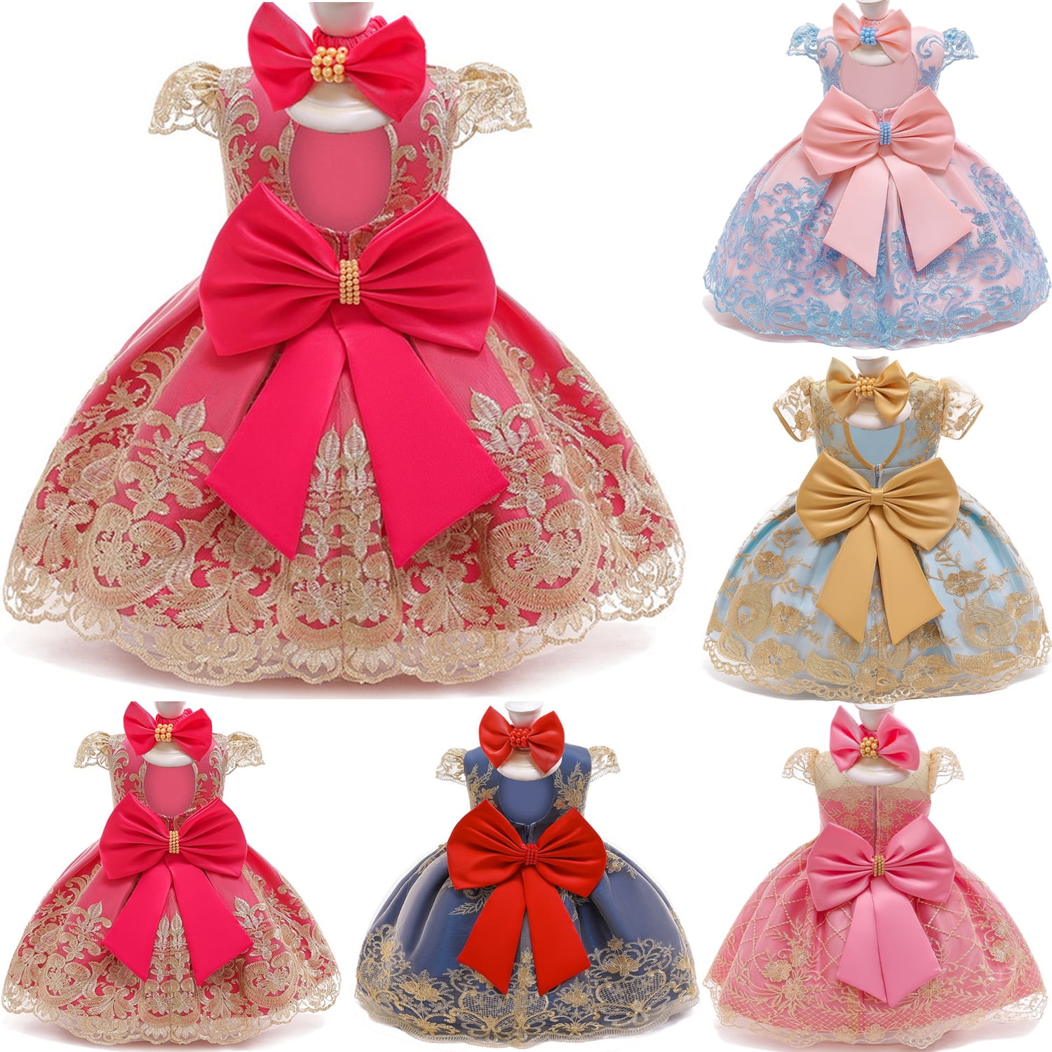 Girls Wear Wedding Dress Puffy Girls Party Garment Baby Ball Gown Wholesale  - China Baby Wear and Girls Party Dress price | Made-in-China.com
