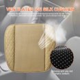 thumbnail image 1 of Cojín De Asiento De Seda De Hielo Cojín de verano para asiento de coche, almohadilla de refrigeración suave, accesorios para el interior del coche (beige), 1 of 9