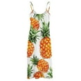 thumbnail image 5 of Lunarable Pineapple Sleeveless Dress for Women Clothing Female Women's Summer Skirt, 5 of 7