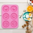 thumbnail image 5 of Silicone Donut Pan, Non-Stick Food Grade Silicone Baking Mold for Cakes, Easy Clean Donut Mold, Dishwasher & Microwave Safe, Flexible Non-Stick Dessert Pan, 5 of 9