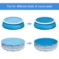 thumbnail image 3 of Couverture de Piscine Ronde Imperméable Couverture Anti-Poussière pour Baignoire, 3 of 6