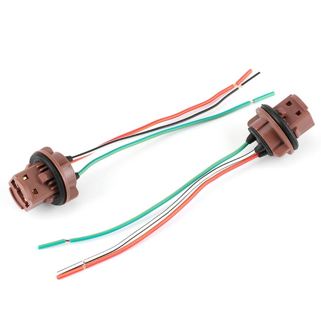 Harness Socket Plug,2pcs Car Brake Lights Car Wiring Socket Plug Bulb Harness Socket Elevate Your Experience