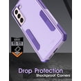 thumbnail image 4 of Poetic Neon Case for Samsung Galaxy S22 Plus 5G, Dual Layer Heavy Duty Drop Protection, Purple, 4 of 6