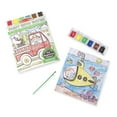 thumbnail image 5 of Melissa & Doug Paint With Water - Vehicles, 20 Perforated Pages With Spillproof Palettes - FSC Certified, 5 of 10
