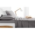 thumbnail image 1 of Milan Collection Ensemble de Draps 4 Pcs 100 % Coton 1000 Fils (Full, Argent), 1 of 1