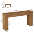 thumbnail image 5 of Practical Entry Table,Rustic Console Table,Sofa Table, 5 of 5