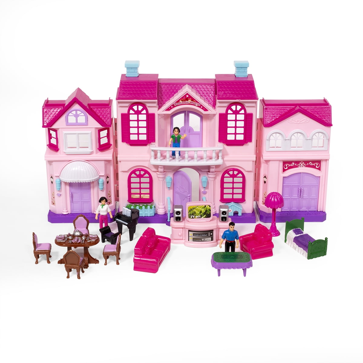 mini doll house set