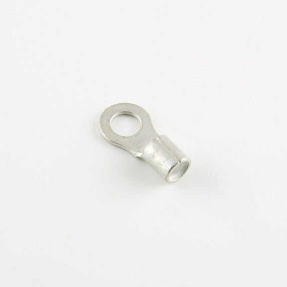 8 Ga. Ring Terminals, 1/4" Stud - (pack of 25)