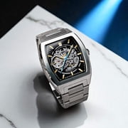 Heritage Wellington Skeleton Automatic Shadow Black