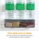 thumbnail image 4 of Caja De Condimentos De Azúcar De Sal De Cocina De Cuatro Rejillas No Perforada Para El Hogar Todo En Uno Caja De Almacenamiento De Condimentos Msg Tipo Cajón Montado En La Pared Yuarrent HA019301-00, 4 of 7