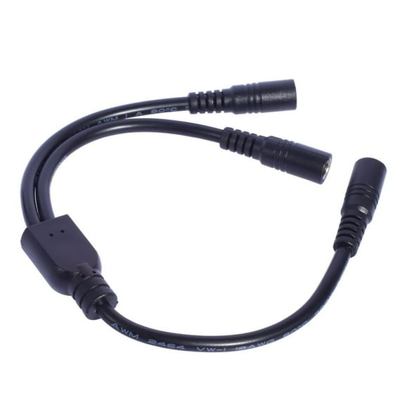 Yammee Y Splitter Power Cable For LED Lights Power Supply Splitter Cord 30cm/11.81in