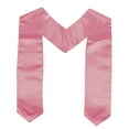 thumbnail image 1 of MasteelfCA Unisex Adult Plain Graduation Stole (Pink), 1 of 6
