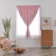 thumbnail image 7 of Hollow‑Out Stars Blackout Curtains, Double Layer Star Cut Out Window Drapes, 1 Panel 39.37" X 78.74" For Bedroom Living Room, 7 of 7