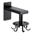 thumbnail image 1 of CAROOTU Wall Mounted Kitchen Sliding Rail Rotatable Hooks Space Aluminum Organizational Rack with 6 Hooks, 1 of 6