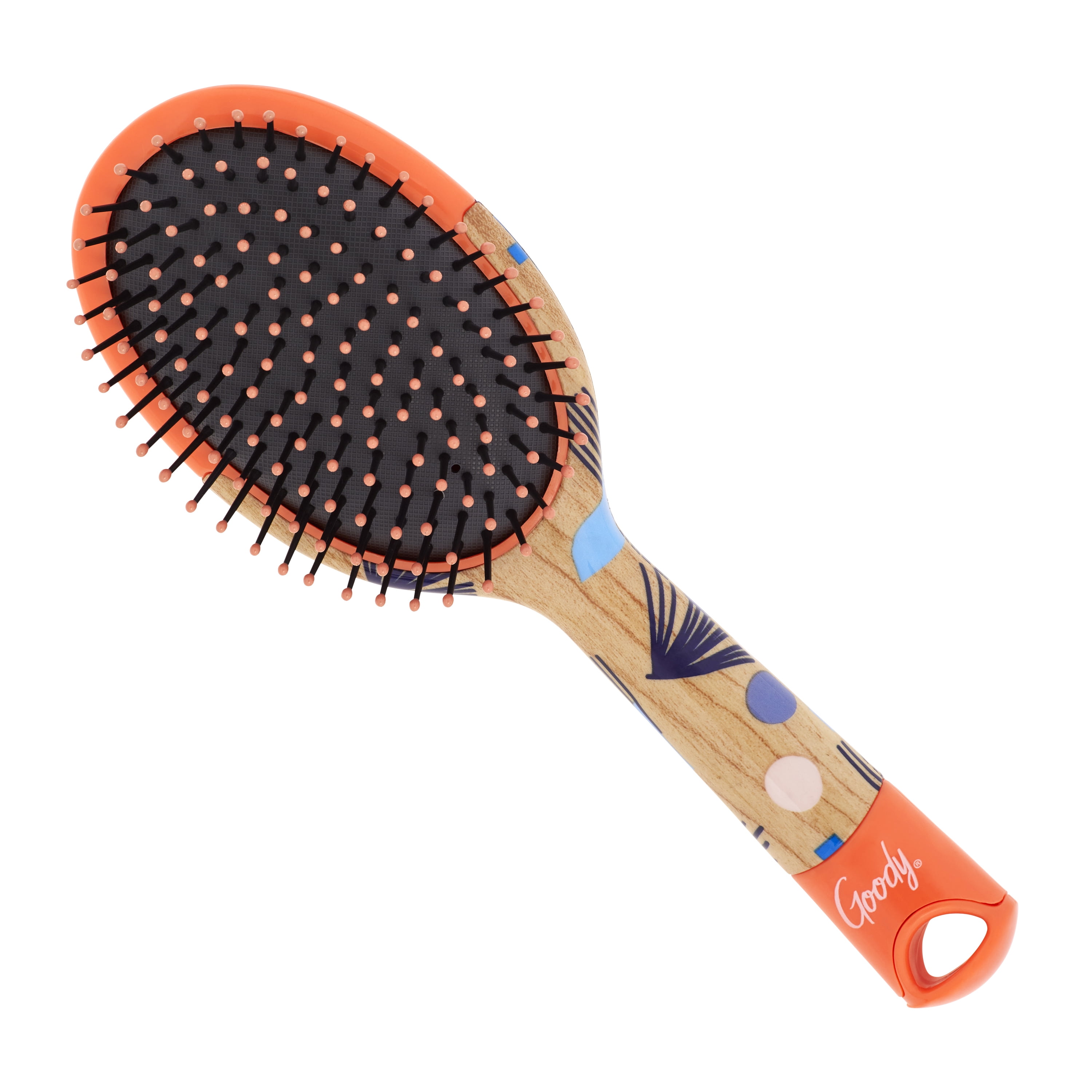 Itty Bitty Orange Synthetic Brush With 1 Inch Long Bristle And