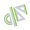 Green, variant on KODASW Easy Carry Aluminum Measuring Tool 4 Rulers for Math Class & Art Projects Use